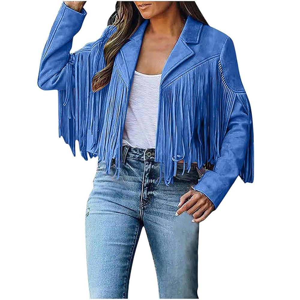 ジャケット・アウター Amerivintage FRINGE VEST SET SUEDEJACKET Ameri（アメリ）の「FRINGE VEST SET SUEDE JACKET（テーラード